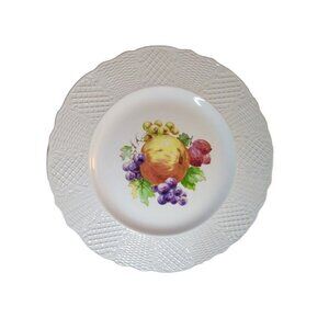 Marlborough Old English Ironstone 11" Plate Peach Raspberry Grapes Simpsons